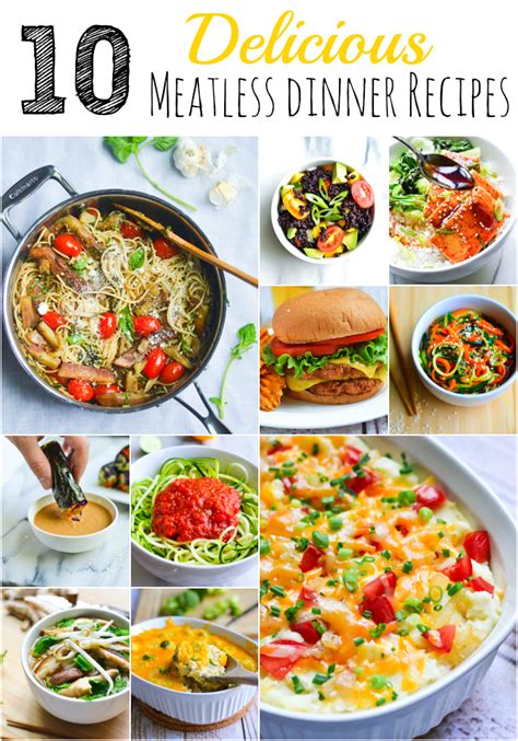 10 Easy And Delicious Meatless Recipes A Dash Of Soul