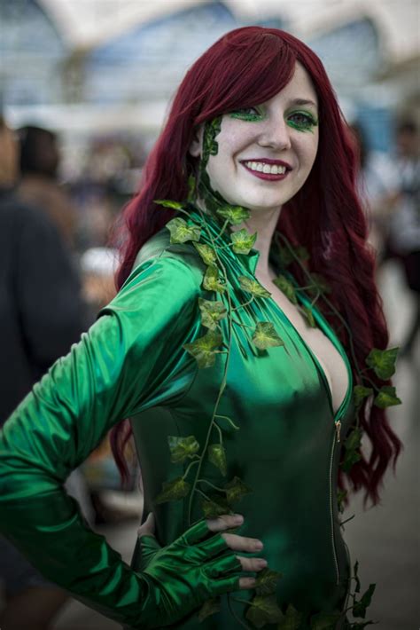 poison ivy from batman best comic con cosplay 2019 popsugar entertainment photo 50