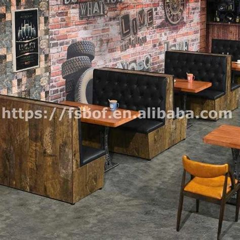 Used New Restaurant Booths Wholesale Cafe Furniture Leather Booth Sofa