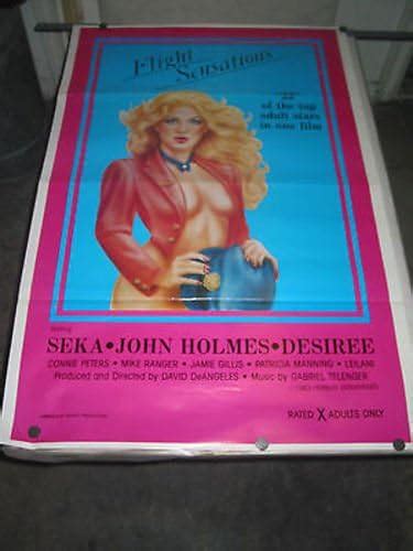 Flight Sensations Orig U S One Sheet Movie Poster Adult John Holmes Seka At Amazon S
