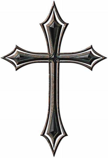 Cross Christian Metal Deviantart Clipart Church Jojo