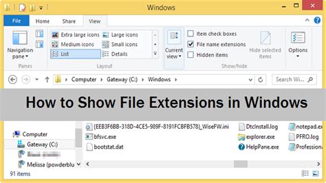 Show File Extension In Windows 7 And Windows 8 Innov8tiv