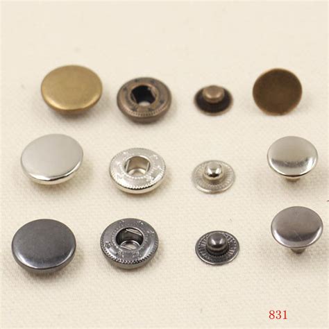 Shop Buttons Online Metal Snap Buttons 15mm Double Sided Down Jacket