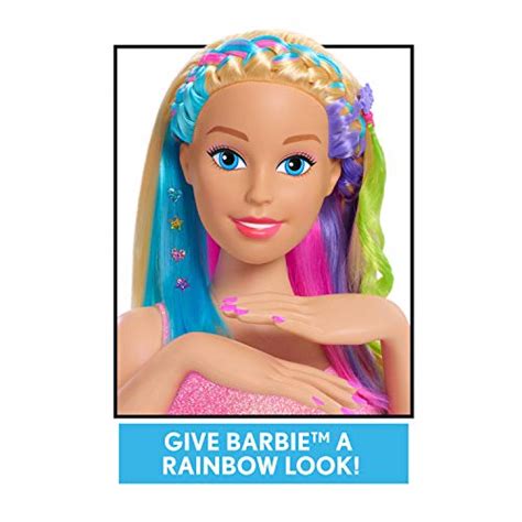 Just Play Barbie Rainbow Sparkle Deluxe Styling Head Blonde Hair Pricepulse