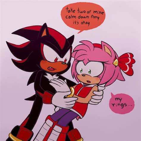 Pin By Kass79 On Shadow And Amy In 2020 Shadow And Amy Sonic Fan Art