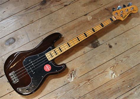 Squier Classic Vibe 70s Precision Bass Walnut The Guitar Reverb