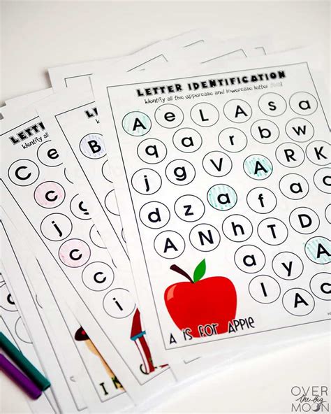 Full Alphabet Letter Identification Printables