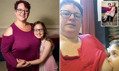Mother Reveals Shes Stopped Breastfeeding Her Daughter Aged Nine Daily Mail Online