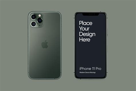 front  iphone  pro mockup find  perfect creative mockups freebies  showcase