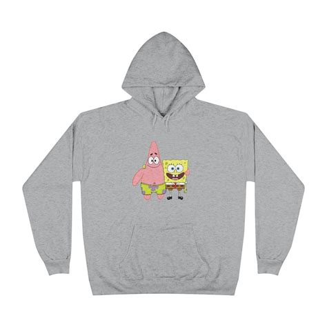 Spongebob Squarepants Pullover Hoodie Sweatshirt Krusty Krab Etsy