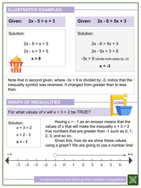 41 6th Grade Math Inequalities Worksheet Worksheet Master