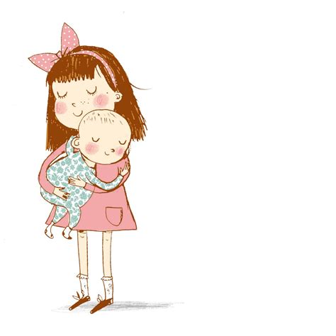 Https://wstravely.com/draw/how To Draw A Big Sister And A Little Sister