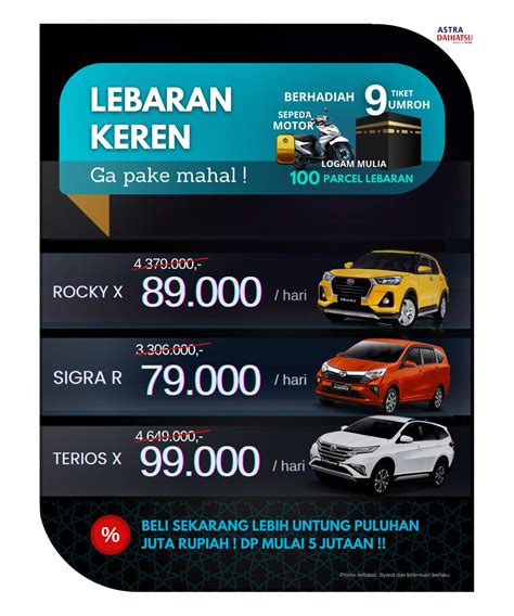 Daftar Promo Daihatsu Bogor Dealer Mobil Daihatsu Bogor Daihatsu