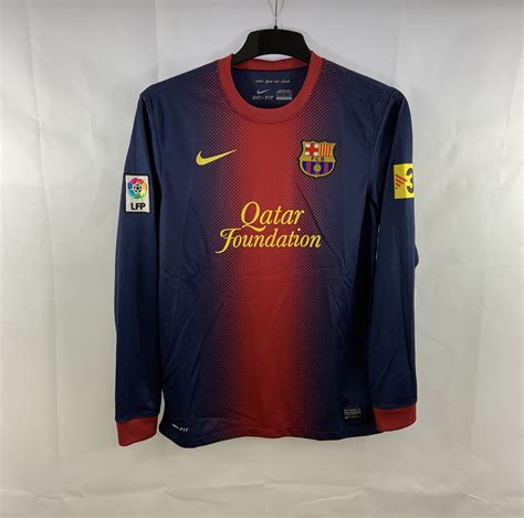 Barcelona Ls Home Football Shirt 201213 Adults Small Nike A422