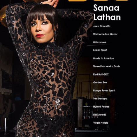 Photos Actress Sanaa Lathan Poses Topless In New Magazine Waploaded