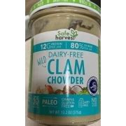 Safe Harvest Clam Chowder Calories Nutrition Analysis More Fooducate