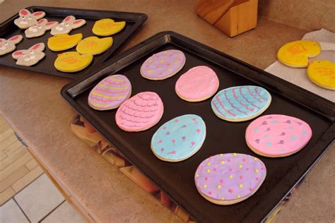 Easter Cutout Sugar Cookies