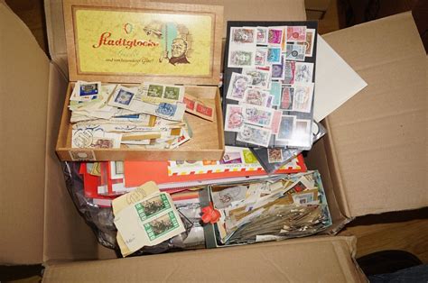 Grosser W Hl Und Reste Karton Briefmarken Ebay