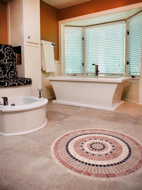 If you're looking for bathroom floor tile ideas to help update your space and to make it feel fresher, you're in the right place! Beautiful Bathroom Floors from DIY Network | DIY