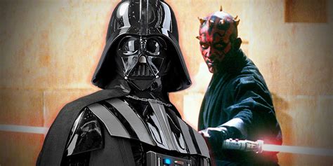 Star Wars Did Darth Maul And Darth Vader Ever Meet