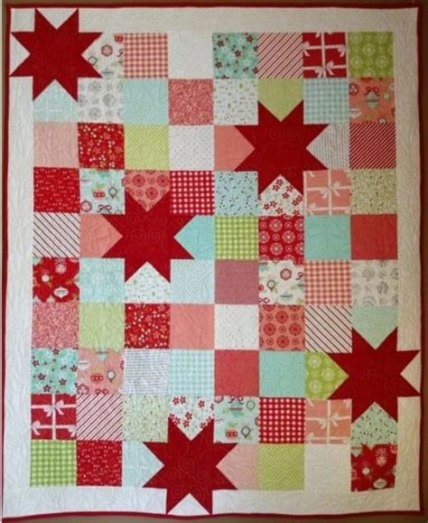 Free Quilt Pattern Oh My Stars I Love Quilting Forever