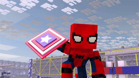 Minecraft Spiderman Homecoming Trailer Minecraft Animation Youtube