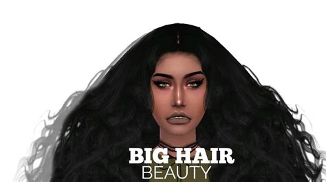 The Sims 4 Big Hair Images And Photos Finder
