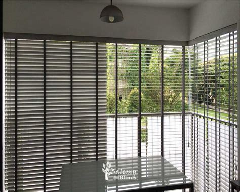 Outdoor Pvc Venetian Blinds Singapore Balconyblinds