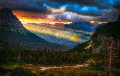 Photographing Iconic Scenes In Glacier National Park In Montana