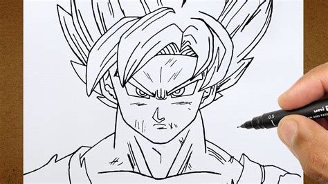 Desenho Do Goku Para Desenhar Gente Eu Sei Desenhar M O Mas N O Gosto