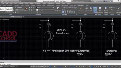 Autocad Electrical Tutorials Single Line Diagram Part 3 Youtube