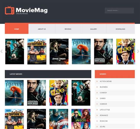 Cinema Entertainment Category Flat Bootstrap Responsive Web Template