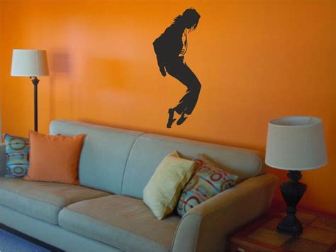 Michael Jackson Wall Decal King Of Pop Wall Decals Michael Etsy