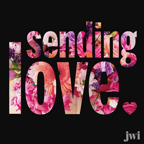 Sending Love Black Pink Jwi Ecards