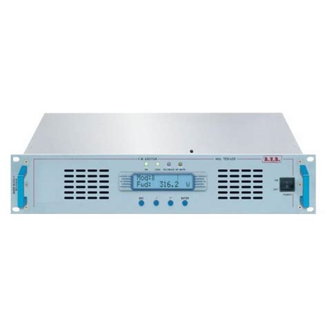 Rvr Tex100lcds Fm Transmitter 100 Watt Stereo Rvr Elettronica Fm