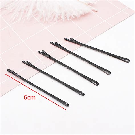 60pcsset 4cm Pro Hair Clips Black Pins Curly Wavy Grips Hairstyle
