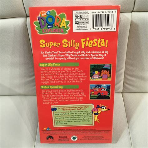 Dora The Explorer Super Silly Fiesta Vhs New Nick Jr 97368795938 EBay