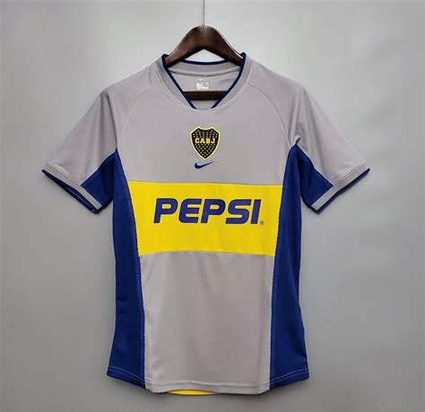 Boca Juniors Classic Away Pepsi Shirt 200203 Premier Retros