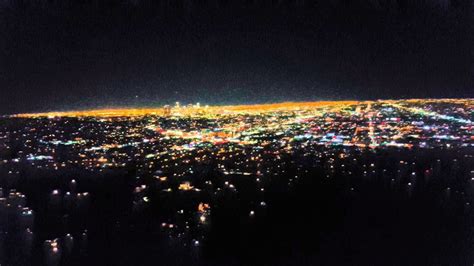 Beautiful View Of Los Angeles At Night From Griffith