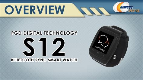Cnpgd S12 Wearable Smart Watch Overview Newegg Lifestyle Youtube