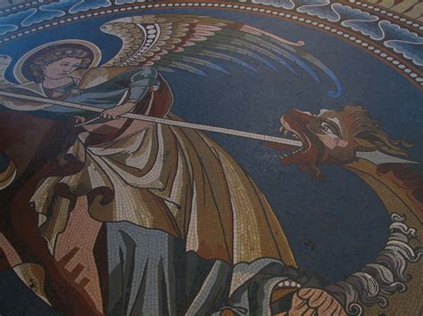 Archangel Michael And Dragon Wikikaiser Flickr