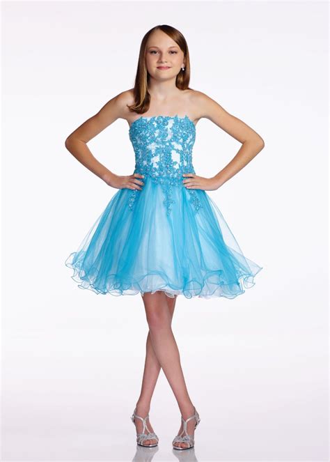 lexie by mon cheri tw11657 strapless multi color tulle dress mitzvah dresses dresses for