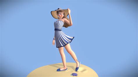 Day On The Beach 3D Model By Juiceboy42 E7e9149 Sketchfab