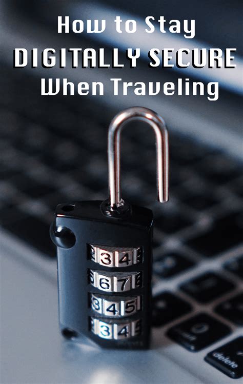 Travel Security Tips Cyber Security While Traveling Footsteps Of A