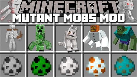 Minecraft More Mutant Creatures Mobs Mod Dont Get Mutated In To A