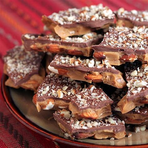 Chocolate Almond Brittle Recipe 425