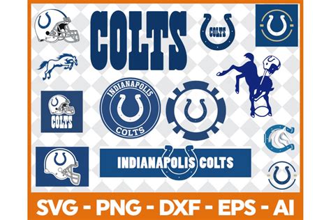 Indianapolis Coltsnfl Svgfootball Svg Filefootball Logonfl Football