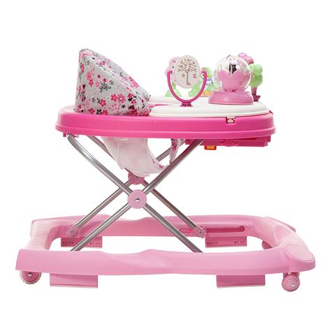 The delta children baby walker is designed to look like a car, and features an activity panel with toys. Disney Minnie Mouse Garden Delight Music and Lights ...