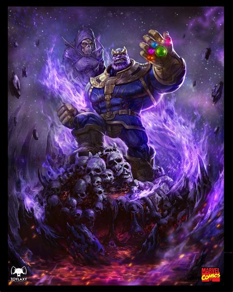 Artstation Thanos The Mad Titan
