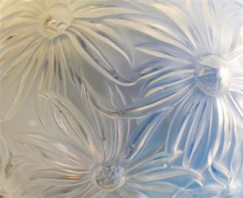 Edmond Etling Vase En Verre Opalescent Art Déco